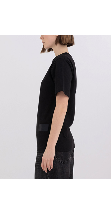 マイクロプリント入りジャージーTシャツ 詳細画像